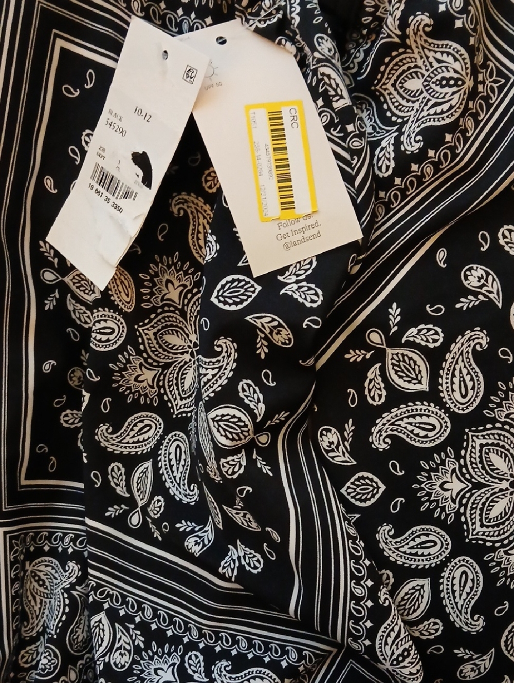 NWT Lands End UPF 50 Activwear Top Or Tankini Sz Medium - Picture 7 of 7